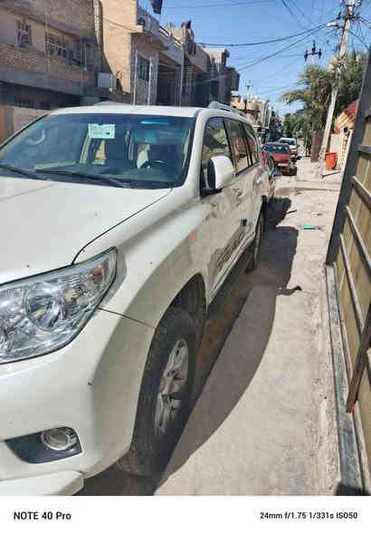 السلام عليكم لاندكروز برادو 2012 مكفولة كفالة عامة حتى الدعاميات محرك 6 سلندر رقم بغداد باسمي شخصيا اريد مراوس بلاندكروز جكسارة  مكاني بغداد الرصافة هـ/***********
