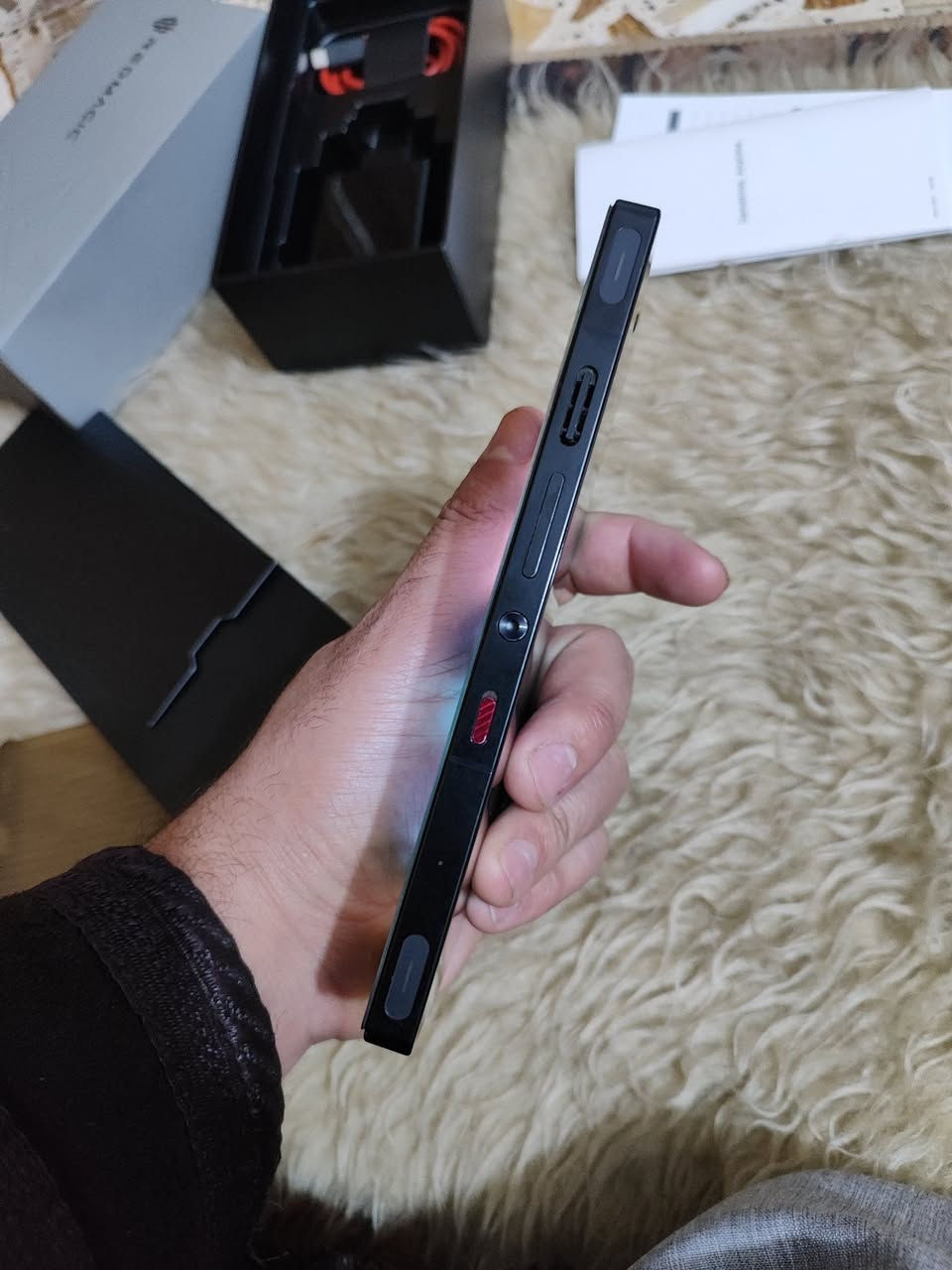 رمضان كريم اخواني جهاز ريد ماجك 10برو مكفول كفاله عامه اغراض كامله ذاكره 512_16+12معالج 8اليت يعتبر اقوه معالج لسنه 2025 شاشه 144 هرتز وبطاريه ادوم يومين استخدام تصفح بسعه 7050ملم مروحه شفتات لعب شاشه كامله اي لعبه 120فريم للمراوس او البيع بسعر 740الف قفل اخوان مكاني بغداد مدينه الصدر توصيل ماعندي للاستفسار خاص او وات ساب ***********
