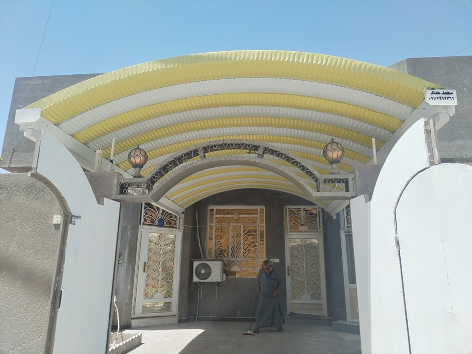 ادمن رحمة لهلك وافق مضلات كيسبان سعر متر ٣٠ الف فقط  كلة علينة تستلم جاهز مع ضمان ١٠ سنوات بليت ٠٥ شرط سواقي ٢ ملم بوري مربع ابو ٣ صبغ وجهين اتصل *********** او خاص بادارة محمد الركابي بخدمتكم
