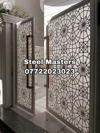 🛑نقدا & بالتقسيط  ورشة Steel Masters   لأعمال الحدادة   تنفيذ باب حوش ...