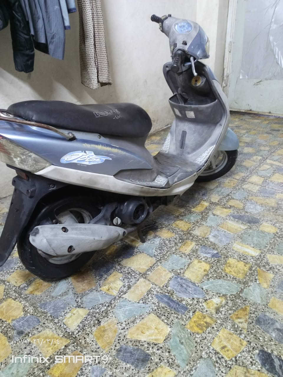 سلام عليكم البيع دراجة ماكس 
الدراجة مكفوالة جيب فيتر وتعال شوف كهربائيات كلة شغالة مابيهة نقص هورن شاير االايت سلف بلادي كابريتر بلادي كلهة بلادي ختم واحد وية المكينة السعر 600وبيهة مجال الطيبين مكاني بغداد البلديات رقم الهادف ***********
