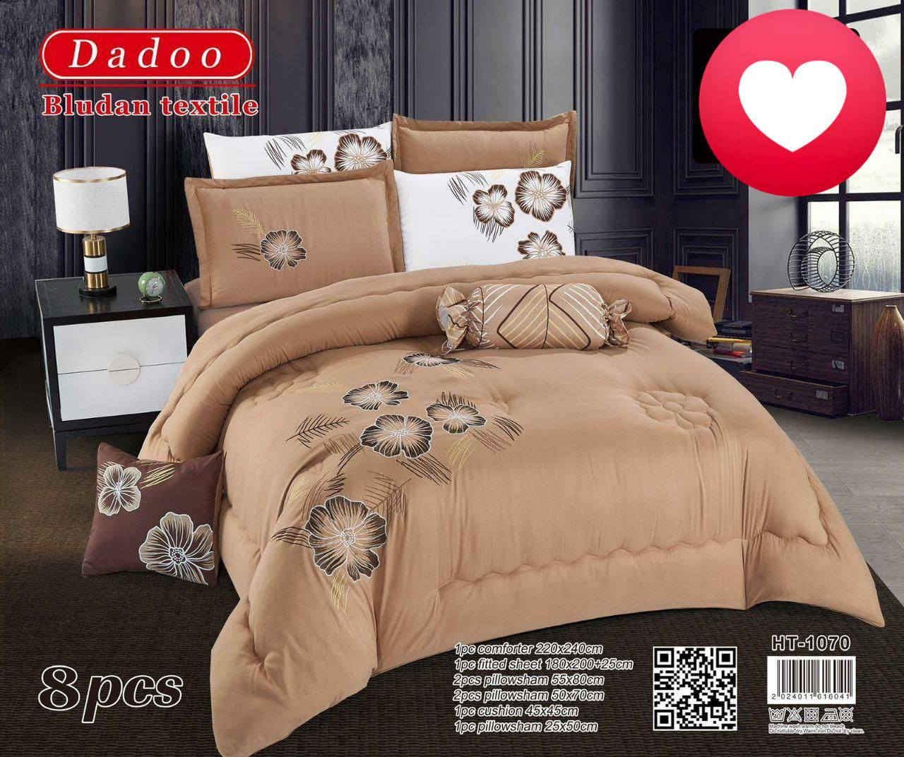 📢🛑عروووض خاصة وبأاسعار مناسبة جدا جدا 🛑📢

🛏️ ملحف صيفي 
تصميم مودرن مطرز بلمسة أنيقة تناسب أجواء الصيف وخامة قطنية مريحة للنوم.

مــــــوســـم 🌕 صـــــيـــف 

🛑 المواصفات🛑

 الاسم : لحاف نفرين 8 قطع تطريز  Dadoo 

1_  لحاف واحد 220×240 سم

2_ شرشف واحد 180×200+25 سم

3_ غطاءا وسادة 55×80 سم عدد(2)

4_ غطاءا وسادة 50×70 سم عدد(2)

5_ وسادة واحدة 45×45 سم

6_ غطاء وسادة واحد 25×50 سم

للحجز والاستفسار مراسله الصفحه 🙏


**إذا كنت صاحب هذا الإعلان وتريد حذفه لأي سبب، رجاءا أرسل رسالة إلى الدعم الفني**