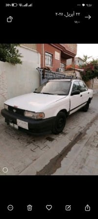 للبيع سيارة نيسان سني موديل 94محرك كايم بس تمشي رقم بغداد بسمي سعر الم...