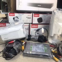 سيستم كاميرات مراقبه اصليه نوع داهوا بدقه 4 ميكا بيكسل كاميرات حديد اك...