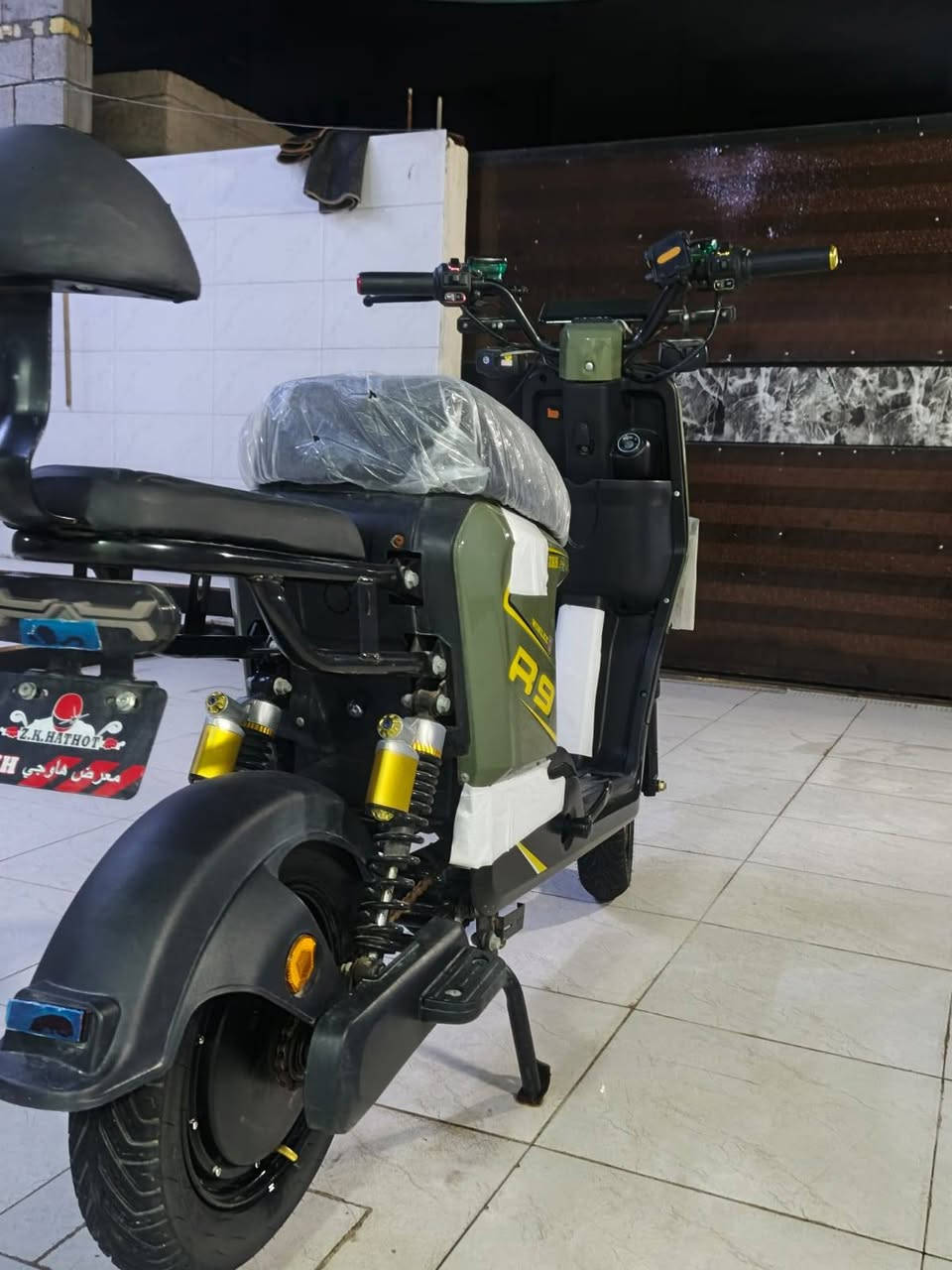 للبيع  دراجه شحن R9
مديل 2026 شركه هاوجي
مواصفات: دراجه مستعمله شهرين نضيفه على ايدي قراضه بل كارتون كلشي بلادي  قاسله مره وحده
كفاله عامه مابيه ولا شخط  ماشي بس على نمره الثانيه 
سعر 535وبيه مجال النوان بصره ابي خصيب تواصل على هذا الرقم وتساب ***********
