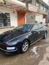 سوناته ٢٣وارد امريكي دخول جديد سياره حره بدون رقم سياره بيه تبديل قطعت...