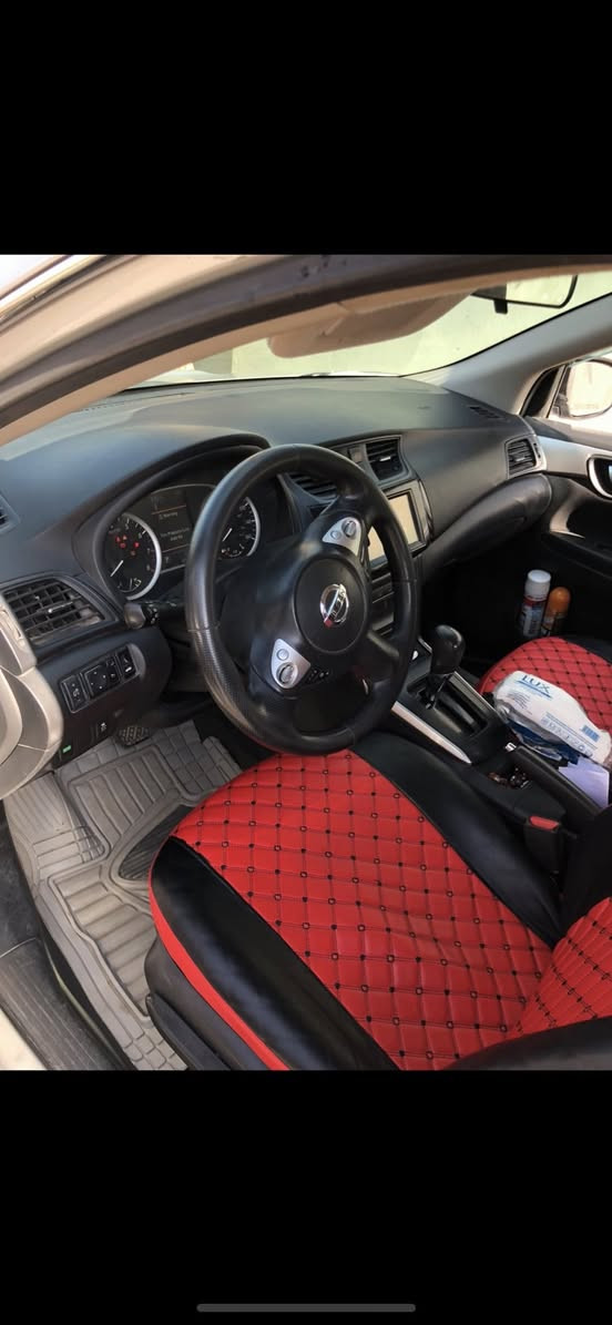 نيسان سنترا موديل ١٩ امريكي
فئة S 
نظام ايكو 
بلوتوث 
تحكم ستيرن 
كاميرا 
رادار امامي 
ويل ١٦ 

صندوق كهربائي 
مدوشم مرتين جلد وتلبيس
والصندوق ارضية جلد والاصفاح نايلون 
محرك ١٨٠٠ ، كير اوتو ودهنة جديد ، تبريد ، تدفئة،  كهربائيات ، كلهة مكفولة بس اكو شغلات بسيطة 
دهن كير جديد

بنزات جديدة ، غاز تبريد جديد
تايرات جديدة قبل شهرين 
راديتر جديد 
فريز تبريد جديد
فريز تدفئة جديد
صدر امامي جديد
الدبلات الخلفية طاكة
السعر ٩٢
السيارة بأسمي *********** 
مكاني ديالى المقدادية
