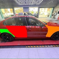 ‏BMW 330i M package 2023   فول مواصفات✔️  محرك 2000 تون تيربو  حادث جا...