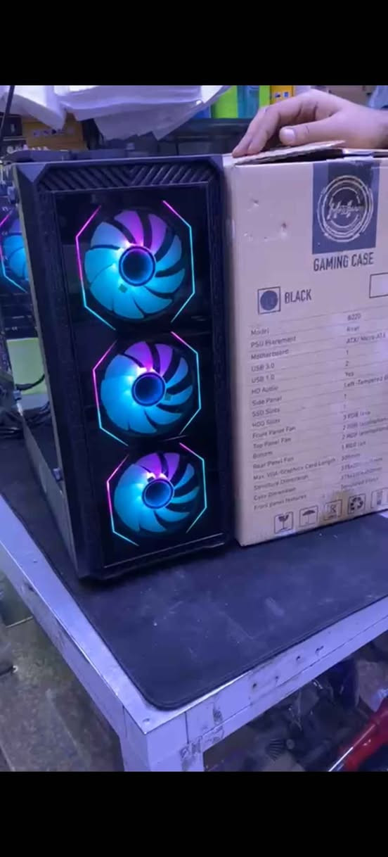 باللونين الأبيض والأسود سعر الأسود 65 سعر الأبيض 70 كيس مع 4 فانات ARGB بدون هاب تكدر تربطهن مباشر بالمذربورد اذا يدعم او تشتري هاب بسعر 15 الف أو تحويله بسعر 10 الاف وكلهم متوفرات بهل جمال كيسات جديده وصلتنا فقط كمية قليله والطلب مستمر عليهن لا تضيع الفرصه وامتلك كيس يخبل بسعر كلش قوي بغداد, العراق


**إذا كنت صاحب هذا الإعلان وتريد حذفه لأي سبب، رجاءا أرسل رسالة إلى الدعم الفني**