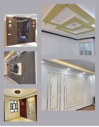 دهانات وديكور • جبس بورد • واجهات مباني