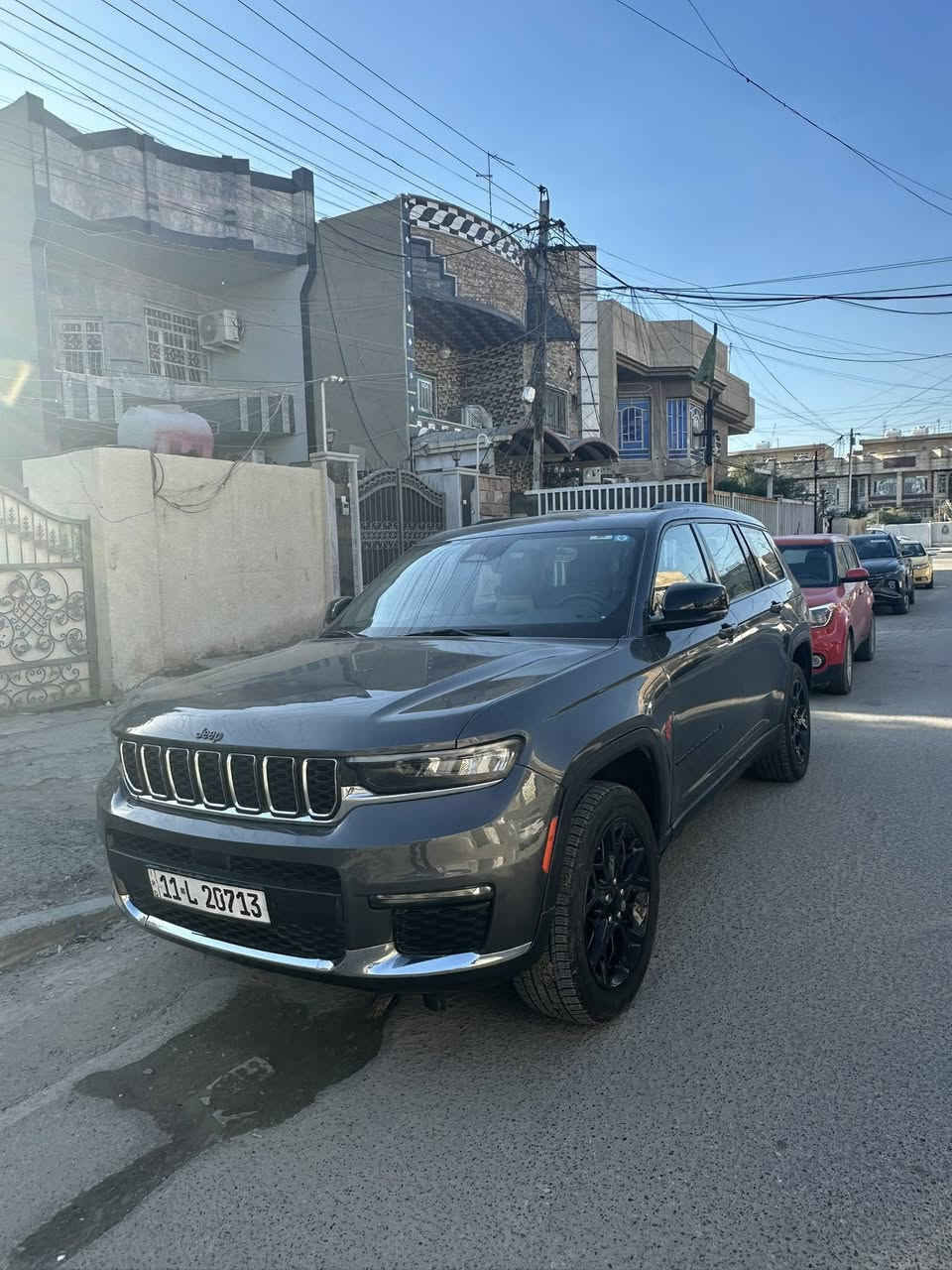 السلام عليكم للبيع او مراوس جيب 7 راكب فئه لمتد فول عده فتحه موديل 2022 حادثه جاملغ وبنيد بدون دواخل وبدون ايرباك + قطعتين بيهن كلير امريكا سياره كامله ومابيه نقص ابد ادامه كامله لسياره مسويله+ تخم تاير جديد سعره 285  واي استفسار ***********
