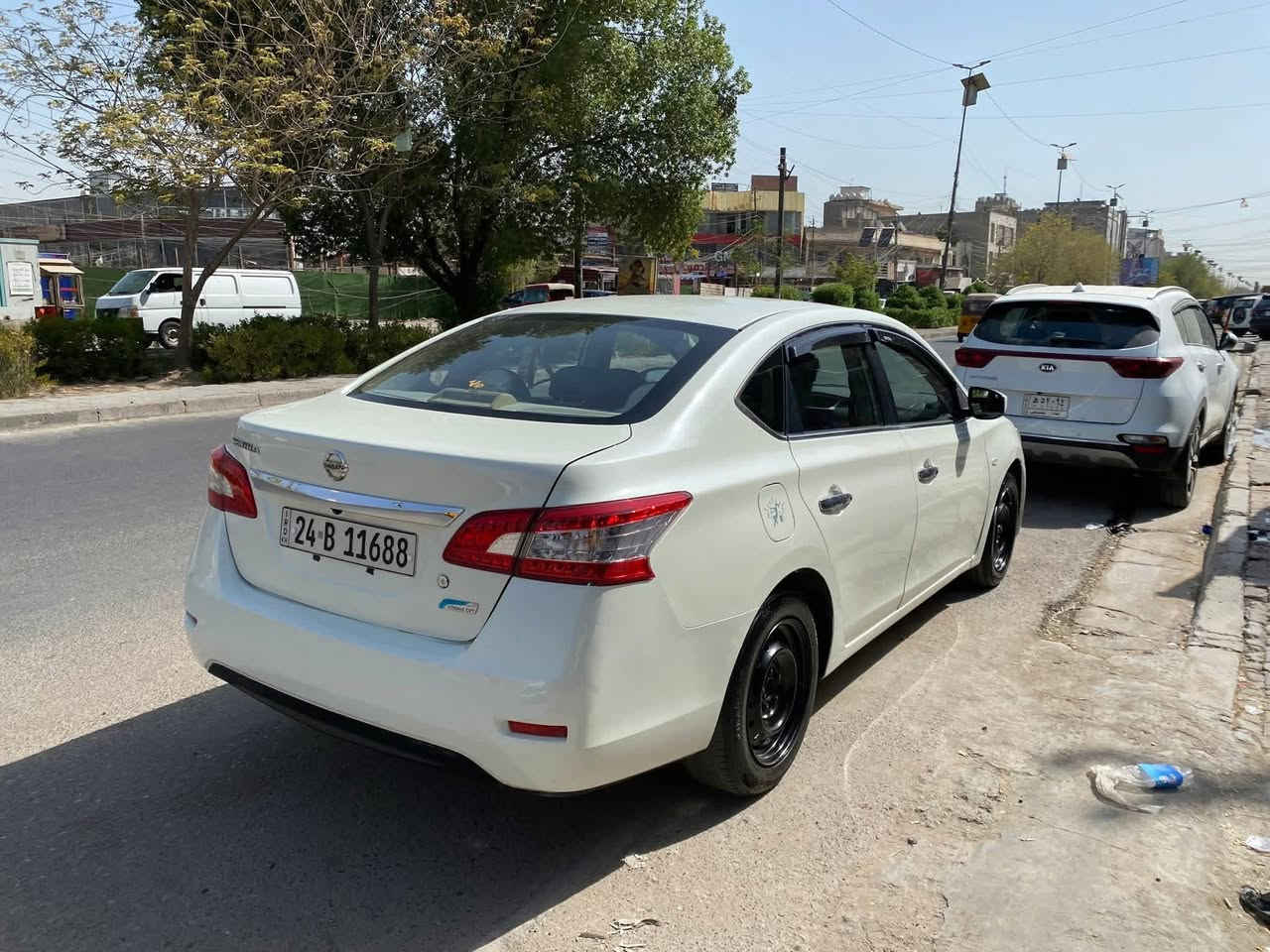 نيسان سنترا 2013 خليجي قطره صبغ مابيها
السيارة جاهزة على اخر حبايه كير ومحرك وصدر وتبريد وكهربائيات كله جديد ومكفول وجاهز وصيانة دورية كامله تبريد ثلاجة شرط الظهر تنصي ترايك وين متريد السيارة بدون حادث وبدون صبغ بيها فقط مكانين بارد داخل بيجي شاشه اندرويد صندوك كهرباء شاشه اعطال سنتر لوك 4 جام كهرباء كير سبورت وعادي وبيها تخم سماعات افضل من البلادي تم استبدالهن لان البلادي سماعتين فقط والسيارة مال جناي متتعب بيها برغي معايزها حتى سبير الشركة وعدتها كامله

السعر 95 وبيها مجال سعرها مال سني هندي 

***********

للبيع او المراوس

مكاني بغداد الرصافة حي البنوك
