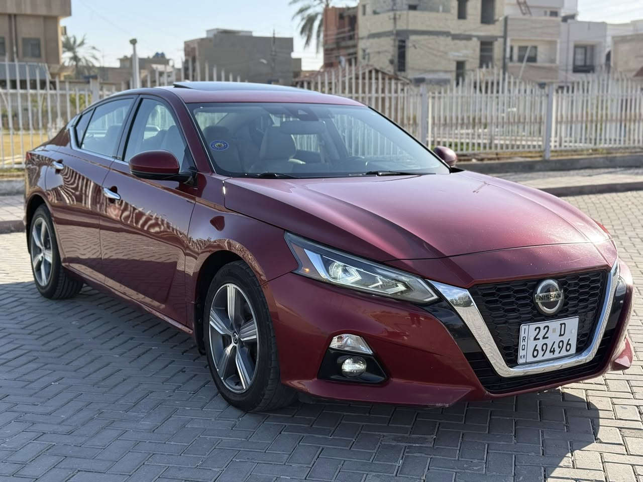 سلام عليكم
نيسان التيما 2019 SV 
وارد امريكي بدون قطرة صبغ فقط بارد 3 مكانات بدون حادث بدون ايرباك كله سليم 
مواصفات 
شاشة 
كامرة
رادارات امامي او خلفي 
نقطة عمياء 
سياقه ذاتيه 
تدفئه كشنات 
سلايد روف 
كشنات كهرباء 
ستيرين هيتر 
تحكم ستيرين 
محرك 2500 4 سلندر 
ماشية 70 الف 
رقم اربيل بسمي هزة جديدة رقم جديد بدون نقوصات تخم تاير جديد 
يرهم مراوس 
السعر 14800 وبيها مجال بسيط  
***********
