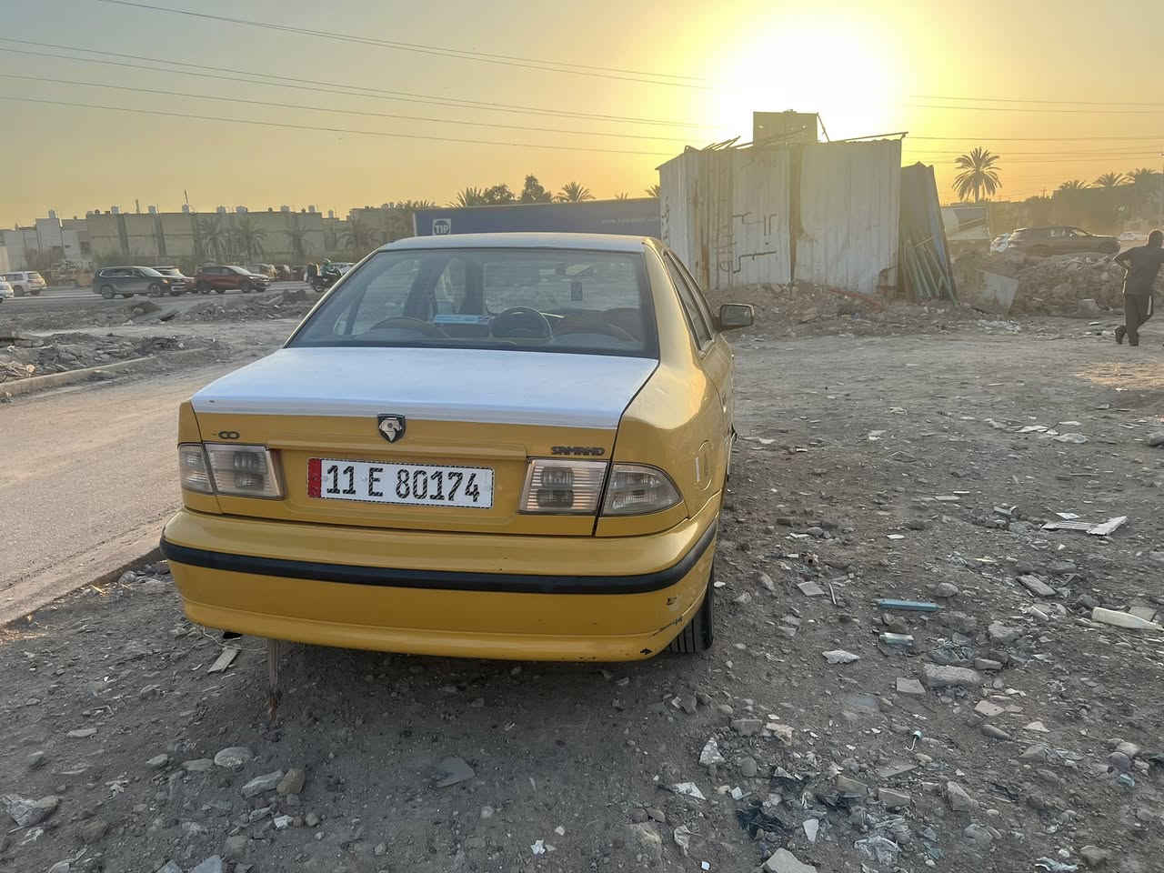 سلام عليكم سمند موديل 12 سيارة نضيفة شوفت عينكم كير مكينة نضاف تبريد تدفة كلة شغال صدرهة 50 بل100 بس مصفرة هية وغرامات تحويل ثاني يوم بسمي مكان بغداد رقم ***********
