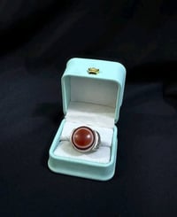 متاح خاتم جزع يماني قديم بلور..077232261314