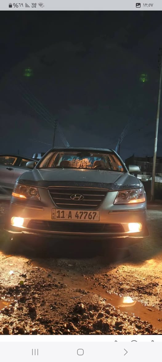 سوناتا للبيع موديل ٢٠٠٩ محرك ٢٤٠٠ كير محرك مكفولات صدر سياره جاهزه مال جناي السعر ١١٠ وبيهه مجال الطيبين كشنات كهربائي بعقوبه الرحمه الرقم ***********
