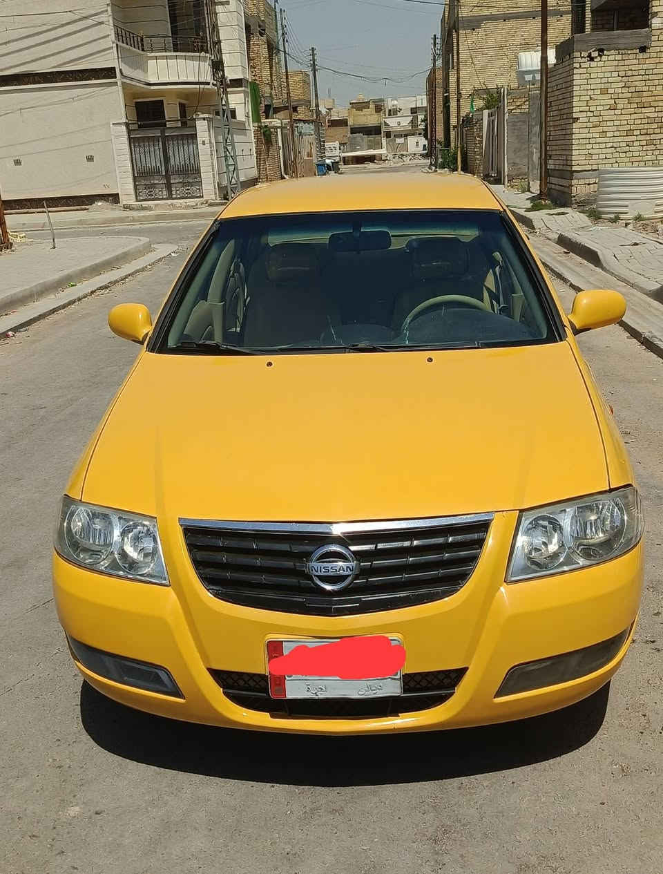 نيسان سني 2012 رقم ديالى محرك كير مكفولات صدر جديد تبريد شغال تخم تاير جديد دوشمة نضيفة السيارة جاهزة من كلشي فقط مشط استيرن بي نضوح مصفره هيئة عليها غرامات 550تنزل من السعر مكان السيارة بغداد الحسينية الراشديه السعر 88وبيها مجال شي بسيط رقم ***********
