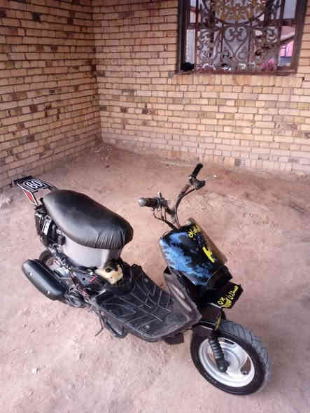 سلام عليكم دراجه للبيع مكفوله من كلشي سلف هندر شلعه تخبل مكينه ناعمه مابيه صوت اكسل السعر  230 وبيه مجال مكانه القرنه الثغر الاتصال على الرقم***********
