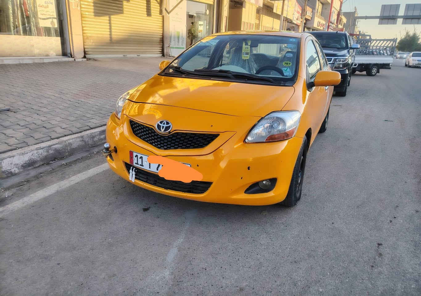 سلام عليكم يارس موديل 7 كندي
فول اوتوماتيك سنويه ل30 رقم دولي 
بطاقه بانزين 
مكان كركوك 
سعر 68
***********
