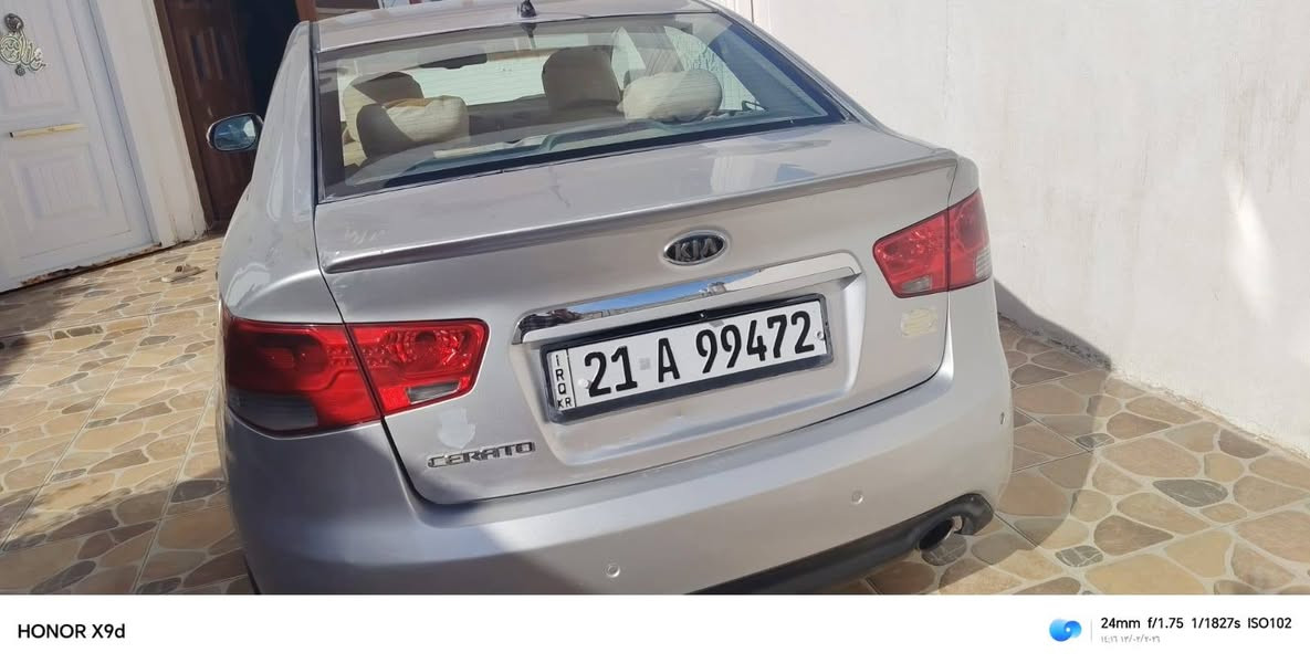 كيا سيراتو 2011
فول مواصفات
فتحة سقف + بصمة
المحرك مفتوح وتجفيت درجة أولى
بي باب السايق بارد بسيط (مؤشر بالأخضر)
ماشية 236 ألف كم
السيارة نظيفة وجاهزة للاستخدام
📍 الموقع: كركوك 
📞 الاتصال: ***********
🔴 السعر 💵 علق يوصلك سعر السيارة ✅
#IraqCarsKd #كيا #سيراتو #كركوك #سيارات_العراق
