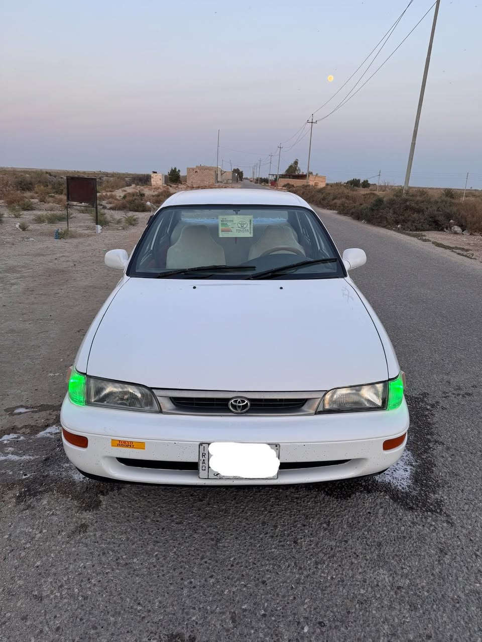 سلام عليكم للبيع كورله ١٩٩٤ رقم بصره مشروع وطني مجدده ٢٠٢٨ تخم تاير حداديه مكينه وكير توني شادهن جدد ١٨٠٠ سعر ٦١ مكان سيارة ناصريه سوك شيوخ للاستفسار اتصل ***********
