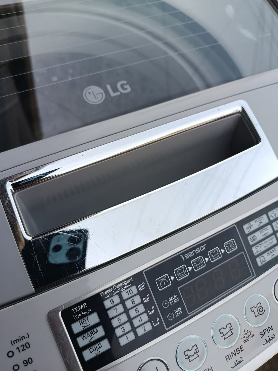 غسالة أوتوماتيك ال جي 
غسالتين أوتوماتيك الجي حجم كبير 
وحدة لونها ابيض
و الثانية لونها احمر مشجر
ثنينهن ١٦ كيلو للبيع عالبلاد و ضمان سنة .
كارت بلادي ماطور بلادي كيربوكس بلادي و ضمان سنة يتسجل عليها 
سعر الغساله الواحدة ١٧٥ توصيل مجانا داخل بغداد 
***********
***********
بغداد دورة المهدية الاولى عبدالعزيز للغسالات 🌹
