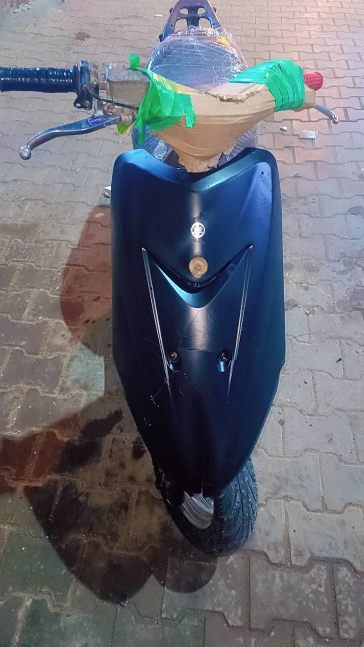 سلام عليكم دراجة عصفورية مكينتهة حلوة ما مفتوحة نكرة وحدة من الصبح  كفراتهة نضيفة السعر 100ببهة مجال مكاني ام الكبر ***********
