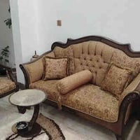 طقم قنفات • خشب زان • 9نفرات