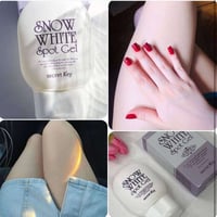 جل سنو وايت • تفتيح المناطق الحساسة • ترطيب بدون تهيج