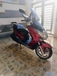 دراجة ماجستة اس نظيفة كلشي شغال بيها تدفئه ودبل اشارة   وطخم تاير وفيت...