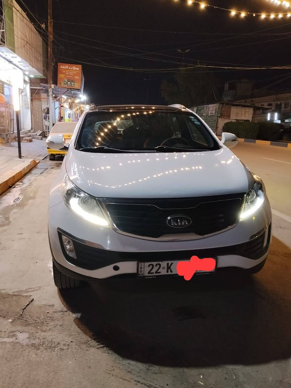 السلام عليكم كيا سبورتج خليجي موديل ١٢فول مواصفات رقم اربيل بسمي السعر ١٣٣بيه مجال مكان السيارة بغداد الشعب رقم *********** موجود واتساب
