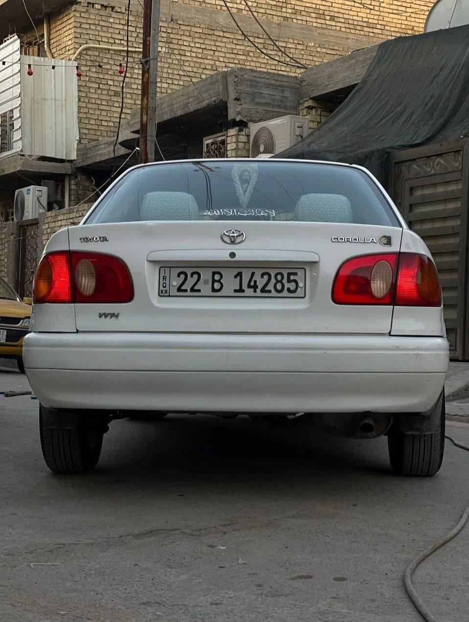 عليكم كورلا موديل 2000 يسرة بلاد رقم أربيل دولي الجديد بأسمي هزه وسنويه جدد السياره جديدة بمعنى الكلمه الميكانيك ولتبريد ممفتوح برغي شركة الكهربائيات مامزلوغ بيها واير تخم تاير وباتري جدد جام كهرباء سنتر لك وريمونت بلاد سويجات الشركة محرك 1800 كير عادي صدر أمامي خلفي بحاله جيده السياره بيها 3 قطع صبغ وبيها طخه بسيطه بلايت الأيسر  المكينه بدايت تنقيص اما باقي السياره جديده مال جناي  ***********
