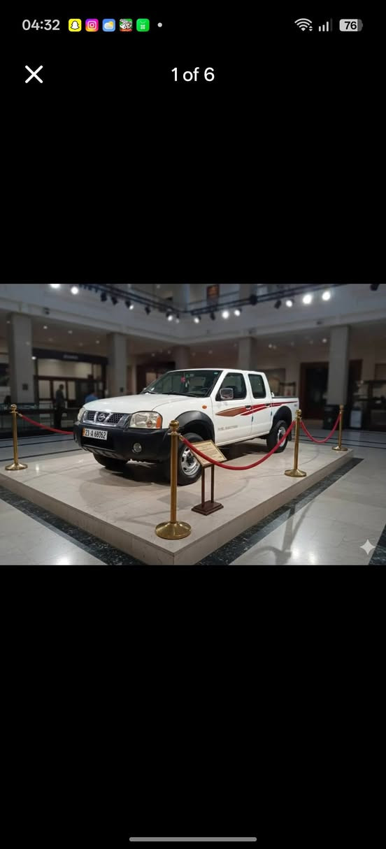 بەناوی خوای گەورە ماشااللە لە ماڵی هەموو لایەک
نیسان دەبڵ اکسل یابانی بێ بۆیاخ
مۆدێل ٢٠٠٧
 سەنەوی تازەیە تا ٢٠٣٠ بەشەرتی تەحویل
ناو سوور پاکەتی لۆکک
بێ بۆیاخ بێ چاڵ بێ شوخت بە شەرتی دەعامی بۆ دەعامی 
 بەشەرتی گێڕ و مەکینە و دەبڵ اکسل مەکینەی نەکراوەتەوە
چوار تایەی لۆکی لەژێرە بۆ نوقسانی مەگەڕێ
بۆ نرخ تەلەفون بکە 
***********  *********** السليمانية, العراق
