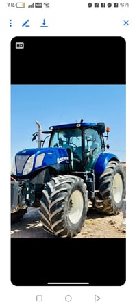 للبيع ساحبه نيو هولندا حجم ٢٧٠ فول مواصفات رقم أربيل ألماني للاتصال عل...