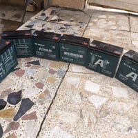 بطاريات لبيع سته باتري ع فحص عشره يقرن ونص فول سعر 100بيهن مجال حك جيه...