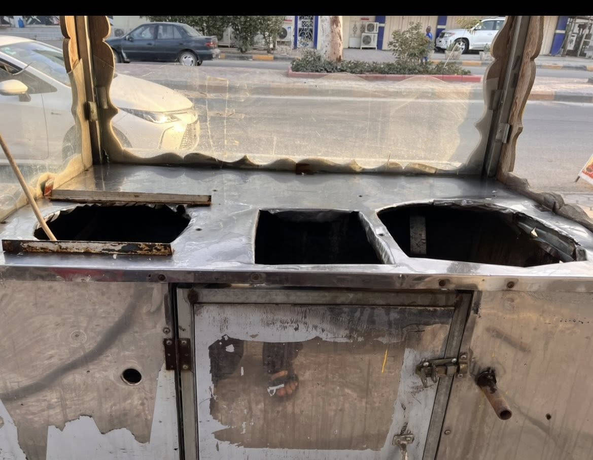 عربانة ذرة ولبلبي للبيع
150 الف  وبيها مجال
المكان بغداد المحمودية
***********
***********
