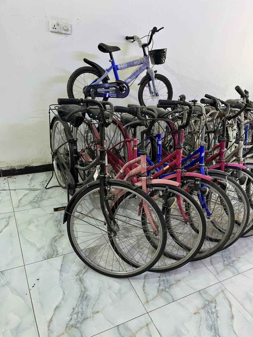 يا الله 
سلام عليكم يوجد لدينا جميع الدراجات الهوائية 🚴 
وجميع المواد الحتياطيه وصيانة جميع الدراجات الهوائية 🚴 
وجميع الكماليات لدراجات الهوائية 🚵🚵‍♀️🚲بسعار مناسبة جدا 
مكان المحل كوت الخاجيه شارع 40 سايد مال الحجامي مجاور فرح كوت مجاور علي امزون مقابل عياده لطب الأسنان و التجميل #كوت #الخاجيه #شارع40🇮🇶💜 رقم الهاتف 📲📱 ‭0776 372 3927‬
