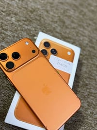 ايفون 17 برو ماكس  الذاكره 256 البطاريه 100 مشحون 64 شريحه الكترونيه م...