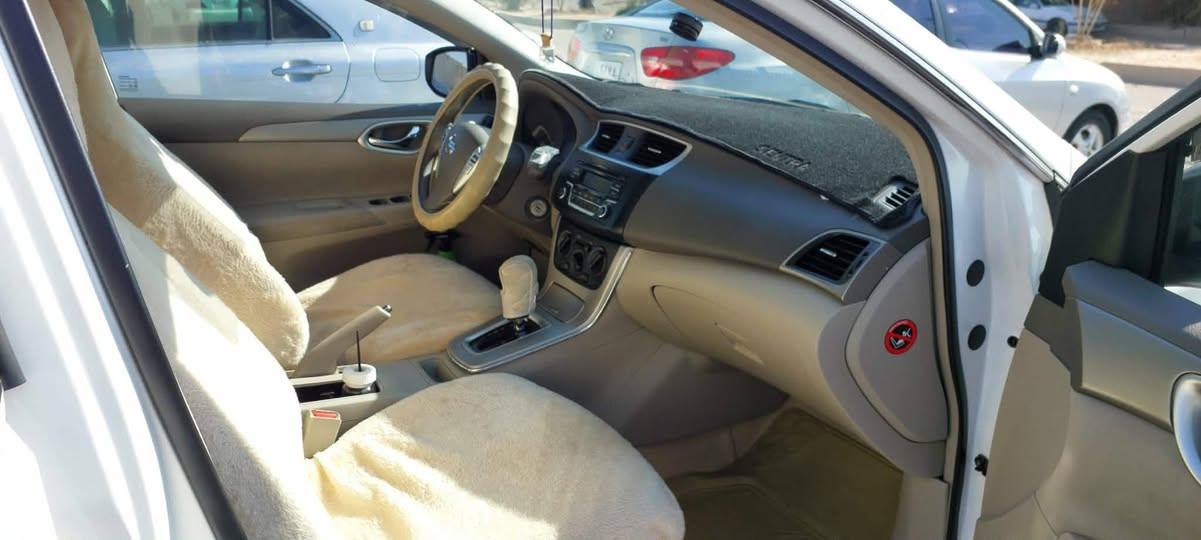 نيسان سينترا خليجي موديل 20 ماشية 80الف رقم سليمانية محرك 18 كير ومحرك بشرط السيارة مكفولة السونار موجود السنوية جديد الحد 2030 بسمي بشرط التحويل وكالة مكاني كفري سعر 140بي مجال بسيط ***********
