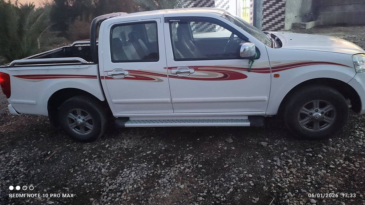 سلام عليكم للبيع كريت ويل 2018
داخل رصاصي 
كفاله عامه رقم قادسيه سنويه جديده 
سياره جاهزه من كلشي تحكم ستيرن 
تخم تاير جديد 
حداديه جديده 
 كير.  مكينه شرط مكفولات من كلشي 
سياره جاهزه مالت جناي 
كهربائيات كله شغاله 
تبريد ثلج 
مكاني الديوانية الحمزه الشرقي 

سعر 95وبيه مجال  
***********
***********
