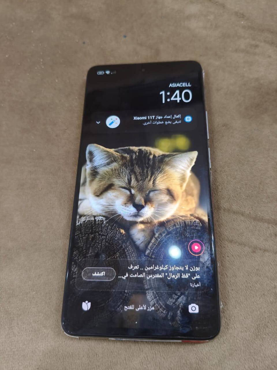 شاومي  11 T
ذاكره 128

لشاشه120هرتز ببجي 90فريم 

فقط ضهر مكسور ومغطي بلاصق بي ام 
ولكامره لخلفيه بيها غواش 

سعر 175قفل بدون عملة 

مكاني بغداد زعفرانيه

رقمي ***********
