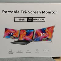 شاشتين لابتوب • ١٤ بوصة • بدون كيبلات