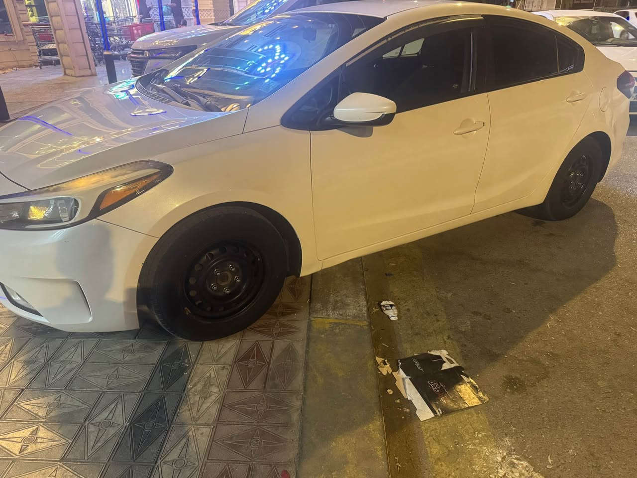 كيا فورتي مكفولة من الضربة والتبديل والصبغ والغرق 
تقريرها عطل ميكانيكي
مكان السيارة ناصرية 
رقمهه نجف تتحول باي محافظة 
*********** ناصرية, ذي قار
