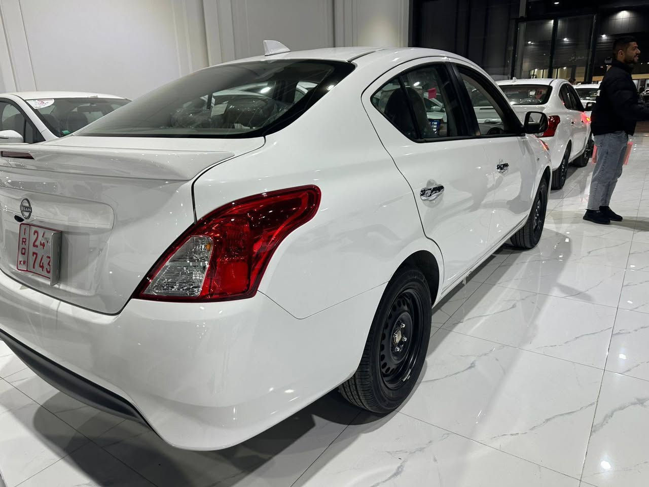 🚘 تم وصول وجبة جديدة 🚘
نيسان سني
رقم اربيل الدولي الجديد 
🆕 موديل 2025
عرض جديد السعر 19 مليون و 900 الف دينار وكاله وتحويل مجاناً  
🛡️ ضمان السور:
✔️ 3 سنوات أو 100 ألف كم
✔️ الضمان شامل جميع المحافظات

✨ الحالة: زيرو صفر
📄 وكالة + تحويل عقد مجاناً
🔢 مرقم – رقم أربيل الدولي الجديد

⚙️ المواصفات:
• سبايدر
• بروجكتر
• شاشة لكزز
• دبل ريمونت
• بليته زرقاء
• شباك جديد
• علامة جديدة

📍 المكان: بغداد – الكرادة
انتباه السعر 19مليون900 الف دينار عراقي 
📞 للاستفسار:
***********
