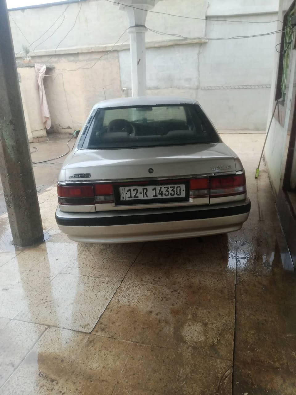 السلام عليكم
للبيع 
سياره 
نوع مازد 
حجم 626
موديل 1990
محرك شرط  8بخ
كيرشرط 
طخمه جديد 
طخمه تيار 4جديد 
كهربي كله شغل 
صبغ عام 
بيه طخ بل جملغ اليسار خلفي 
رقم جيد نكيلزي  شرط التحويل 
كبوني بانزين بيه 
#السعر 38
او بيه مجال
عنوان سياره موصل حمام العليل
***********
***********
