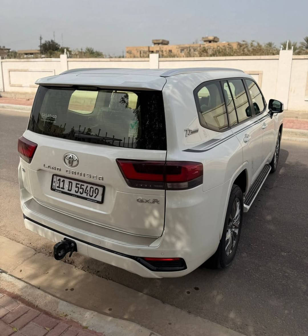 لاندكروز 2022 سبعينيه GXR ساز أصل تطبيق وام ضمان السيارة بوضع زيرو ماشيه 36 ألف كم مواصفات ساس
مودات قيادة
كشنات تبريد
باقي المواصفات معروفة
تنفس طبيعي
محرك 4000
رقم بغداد وباسمي 
كفالة عامة شرط فحص
جميع الصيانات بالشركة

🛑 السعر سوي تعليق يصل مباشرة 🤖 

مكاني بغداد
بعد العامرية
مجمع نجمة بغداد
المواصفات
محرك 6 سلندر 4000 تنفس طبيعي
نظام دفع رباعي
مودات قيادة متعددة
كشنات جلد مع تبريد
شاشة وسطية
كاميرا خلفية
تحكم بالمقود
نظام تثبيت سرعة
نظام أمان ووسائد هوائية
جنوط ألمنيوم
إضاءة LED

رقم صاحب السيارة 
***********
