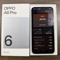 اوبو A6 Pro • بطارية ٧٠٠٠ • ٨ رام ٢٥٦ ذاكرة