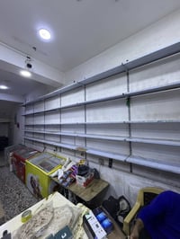 رفوف نظيفه وكامله للبيع تصفيه   اتصل  07773188819 العنوان بغداد