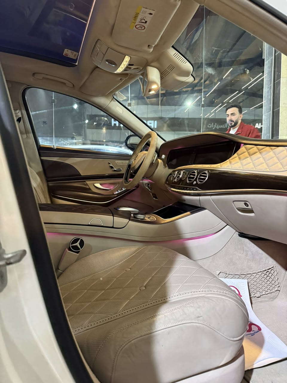 مارسدس مايباخ اصلي وارد خليجي 2016 كفاله عامه ***********
