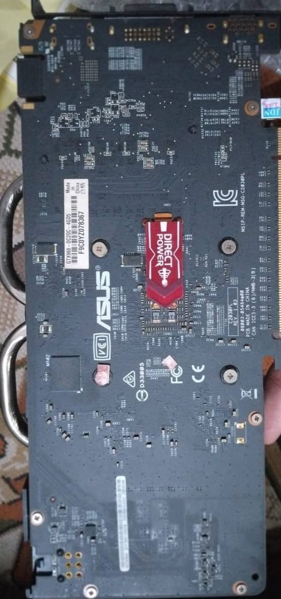 كرت شاشة GTX960 
ddr5 4G
مفحوص ودرجة الحرارة لا تتجاوز 70 بالمية
السعر 75 الف 
يتوفر توصيل


**إذا كنت صاحب هذا الإعلان وتريد حذفه لأي سبب، رجاءا أرسل رسالة إلى الدعم الفني**